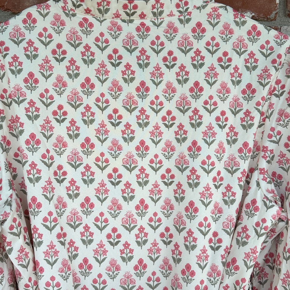 Chicsoul Floral Print pink Dress size 1X NWOT - Picture 7 of 7